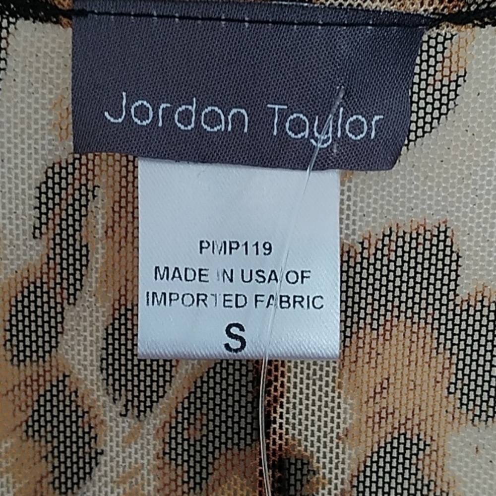 Jordan Taylor Leopard Print Empire Waist Coverup S - Picture 5 of 12